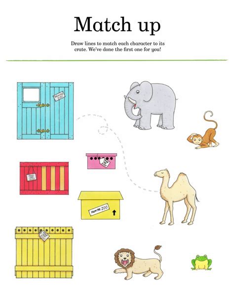 Dear Zoo Printable Story Printable Word Searches