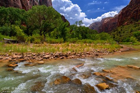 Virgin river is an american romantic drama streaming television series, produced by reel world management, based on the virgin river novels by robyn carr. Joe's Guide to Zion National Park - Banks of the Virgin ...
