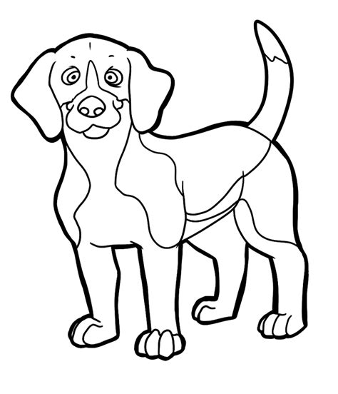 Search through 52574 colorings, dot to dots, tutorials and silhouettes. Beagle Coloring Pages Free | Dog coloring page, Puppy ...
