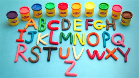 Play Doh Abc Song And Rhymes Learn Alphabets Youtube