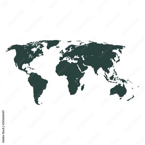 Similar World Map Minimalistic World Map Vector Template For Website