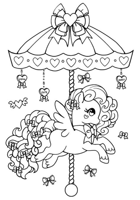 My Little Pony Valentine Coloring Pages | Best Coloring Pages