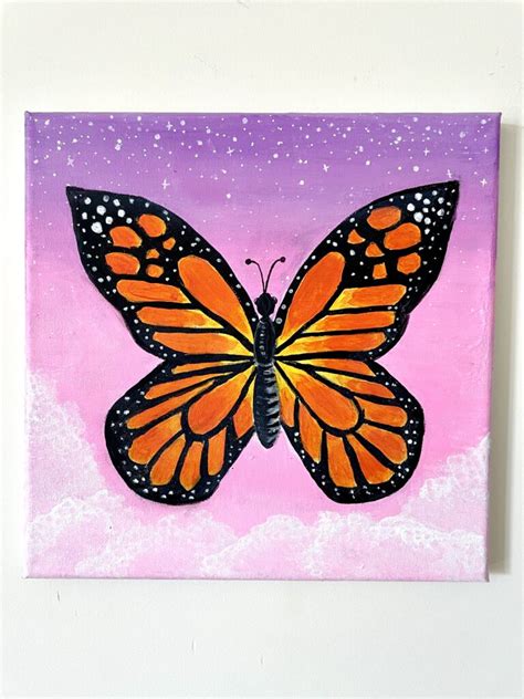 How To Paint A Butterfly Easy Beginner Step By Step Tutorial