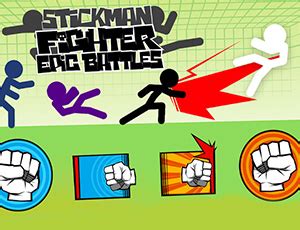 Click and play best, daily unblocked games! Stickman Fighter: Epic Battles - Unblocked Games