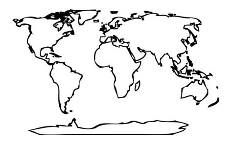 Mapas de paises y continentes para colorear con nombres Colorear imágenes