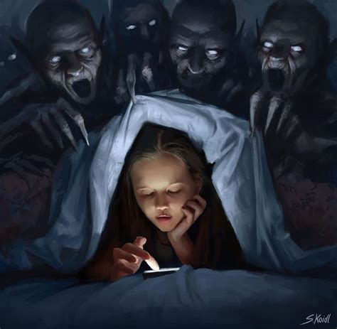 Stefan Koidl Creepy Paintings Nightmares Art Scary Art