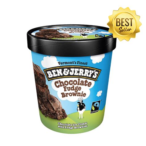 Ben And Jerrys Chocolate Fudge Brownie Ice Cream 473ml X 8