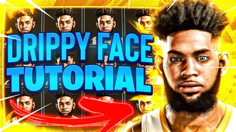 New Best Drippy Face Creation Tutorial In Nba 2k21 How To Look Like