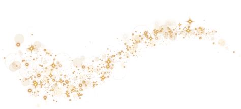 Abstract Golden Glitter Wave Illustration Golden Star Dust Sparkle