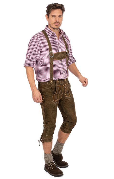 Maddox Lederhosen Kniebund Korbinian Wild Bruin Bestellen