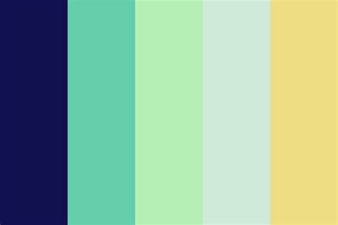 Colors Of The Sea Wind Color Palette