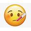 Sick High Quality Png  Emoji Free Transparent Clipart ClipartKey
