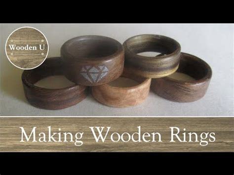 Check spelling or type a new query. Wooden Ring from a Wood Shaving (thecrookednail) - YouTube | Wooden rings, Wood rings diy ...