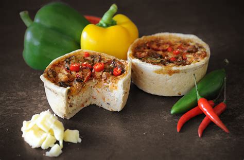 Chilli And Sweet Pepper Quiche 190g Toppings Pies