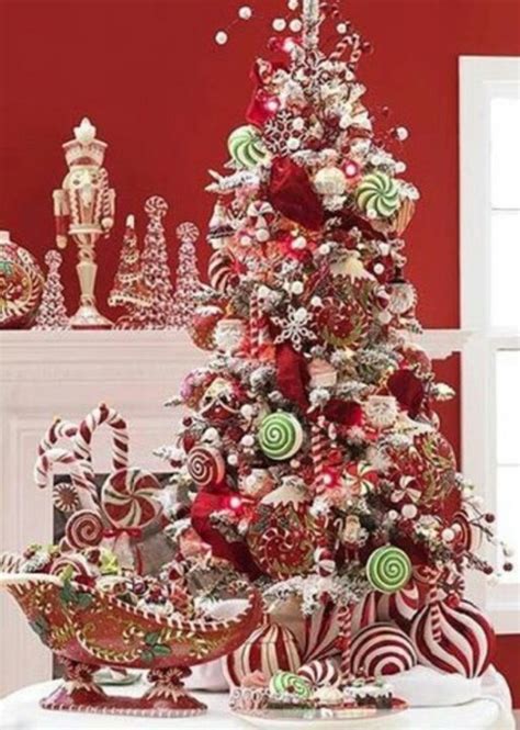 5 Árboles De Navidad Decorados Con Dulces