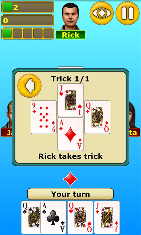 Euchre is a trick taking card game played with a partial deck. Euchre - Android Apps on Google Play