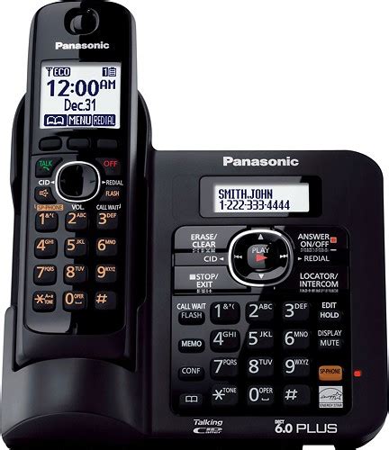Best Buy Panasonic Dect 60 Expandable Cordless Phone With Digital