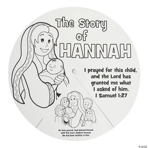 Hannah Prayed Coloring Page Shefalitayal