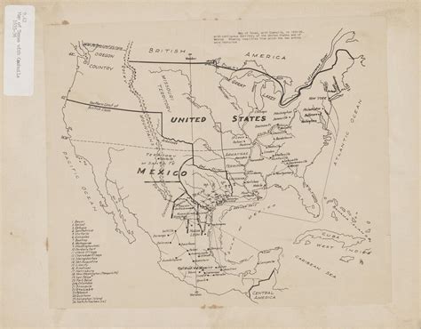 Map Of Texas With Coahuila In 1835 36 Side 1 Of 2 The Portal To