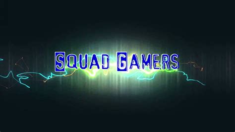 Intro1 Template Squad Gamers Youtube