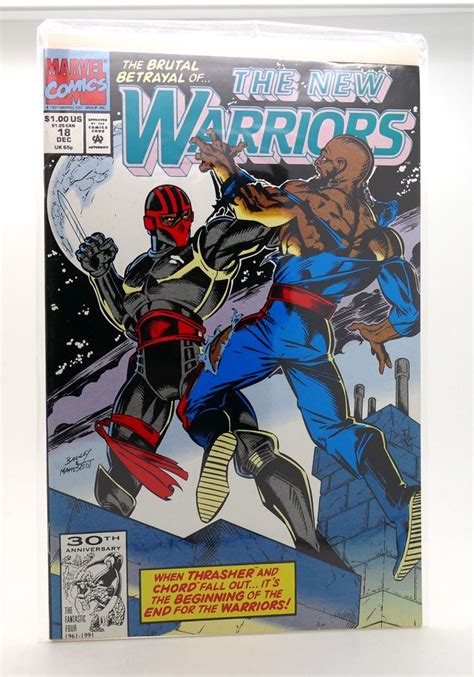 New Warriors Vol 1 No 18 December 1991 First Edition First Printing