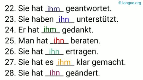 Pronomen Ich Mich Mir Du Dich Dir Er Ihn Ihm Sie Sie Es Wir Uns Ihr Euch Sie Sie Ihnen