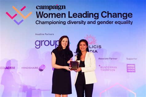 M&c saatchiはbrutal simplicity of thoughtの philosophyを基にユニークさを極めた ideaとstrategyを提案します。 Women Leading Change Awards winners | Advertising ...