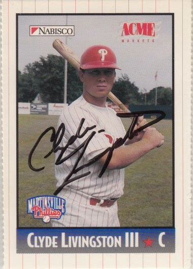 Daily Autograph Clyde Livingston