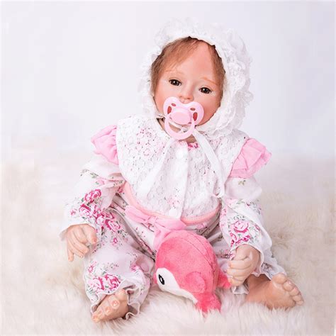 Reborn Baby Doll Lifelike Real Silicone Pp Cotton Princess Baby Doll
