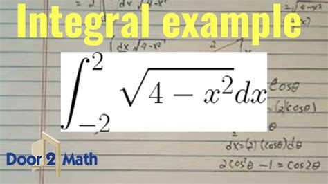 How To Integrate A Square Root Definite Integral Calculus Youtube