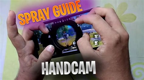 Best Spray Guide With Handcam Pubg Mobile Youtube
