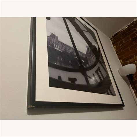 Large Framed Black And White Photo Aptdeco