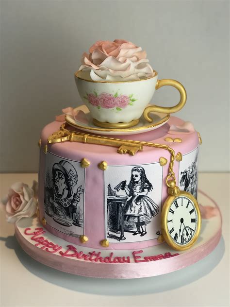 Alice In Wonderland Cake Book Cakes Alice In Wonderland Cakes My Xxx