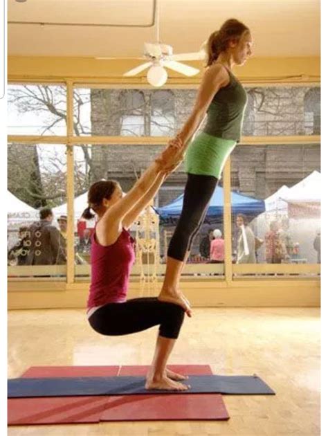Awesome Person Yoga Poses Yoga Poses For Two Two People Yoga