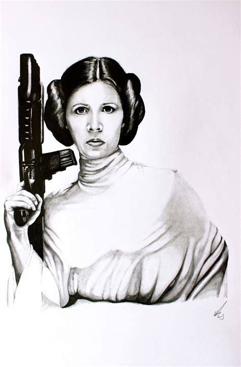 Princess Leia | Princess leia, Drawings, Leia