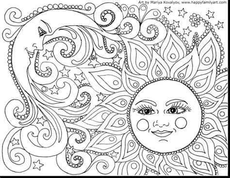 Difficult Abstract Coloring Pages At Free Printable