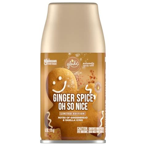 Glade Ginger Spice Spray Air Freshener In The Air Fresheners Department At