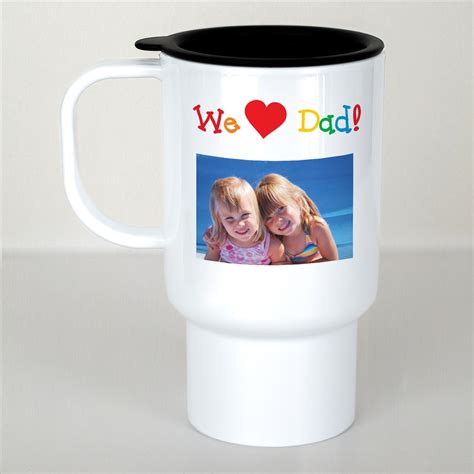 Personalized Photo Travel Mug For Dad Tsforyounow