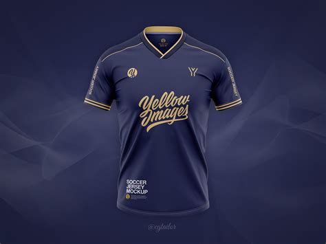 Free 2876 Download Mockup Jersey Cdr Free Yellowimage