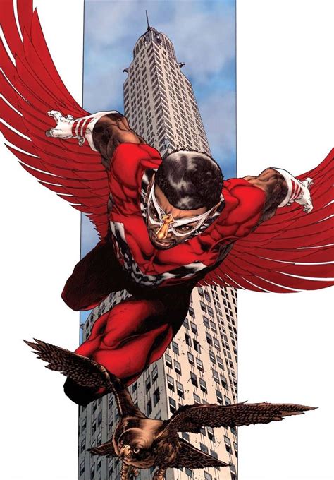The Falcon Comic Book Art Marvel Comics Marvel Heroes Superhero