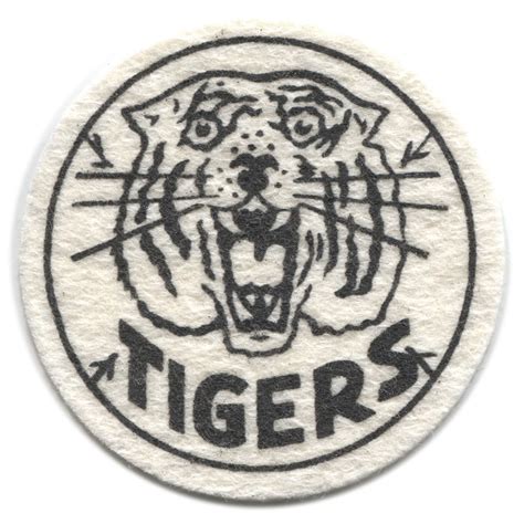 1954 Detroit Tigers Mlb Baseball Best And Co Vintage 2 5 Team Logo