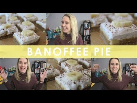 RECIPE Healthy Banoffee Pie Gluten Free Vegan Refined Sugar Free