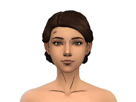 The Sims Resource The Walking Dead Clementine Skin Detail
