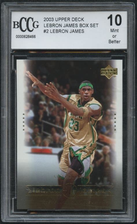 Owning any lebron james rookie card is likely a smart move but if you're able to land one on this list then consider yourself wise. LeBron James 2003 Upper Deck LeBron James Box Set #2 State ...