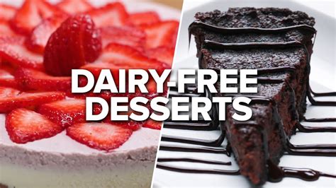 Dairy Free Desserts Healthy Treats