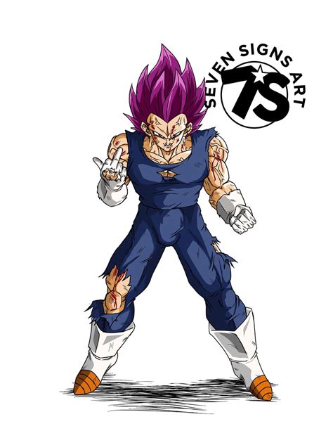 Ultra Ego Vegeta Vincent Graphic Art Rdbz