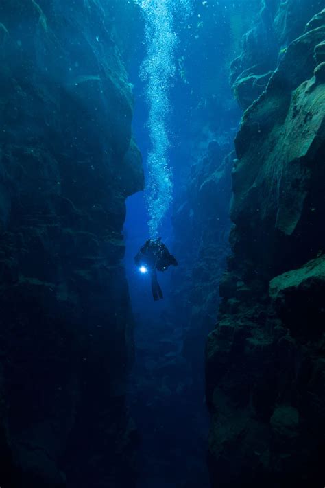 Dive Between Two Continents In This Frigid Fissure In Iceland Travel
