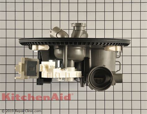 The kitchenaid superba dishwasher series was designed to offer a silent but thorough cleaning process for various kitchen utensils including plates, glasses, silverware, and more. Pump and Motor Assembly W11085683 | KitchenAid Replacement ...