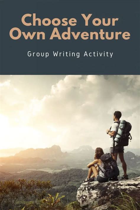 How To Write Choose Your Own Adventure Esl Writing Activity Tip