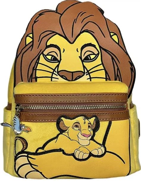 Loungefly Disney The Lion King Mufasa And Simba Cosplay Exclusive Mini Backpack 11500 Picclick